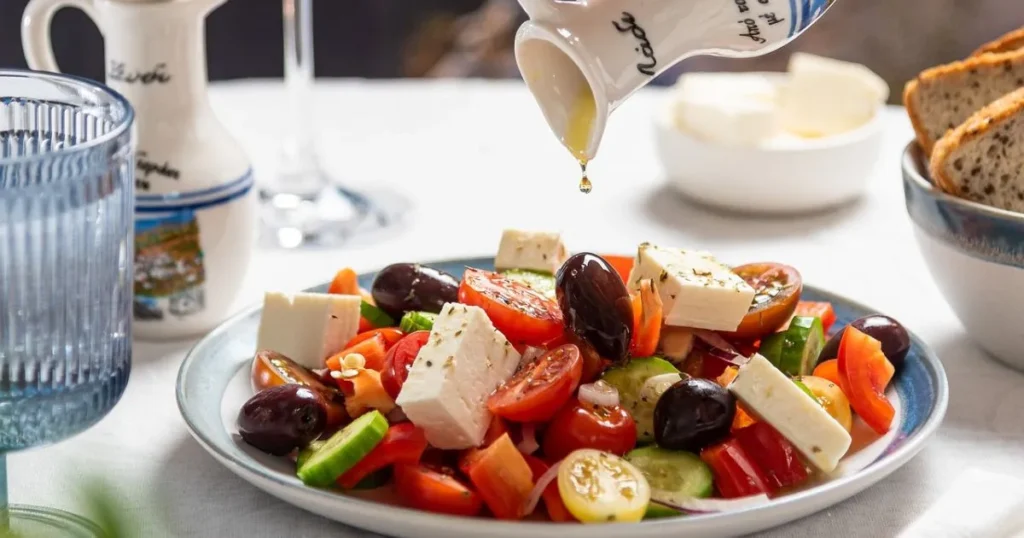 salat mit feta